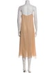 Chloé Silk Midi Length Dress