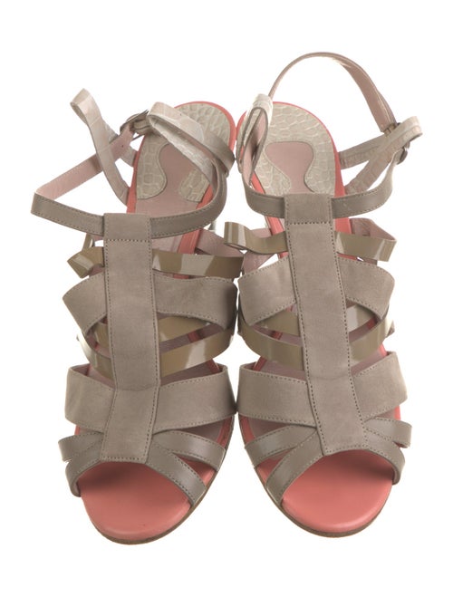 Chloé Suede Gladiator Sandals