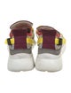 Chloé Mesh Colorblock Pattern Sneakers