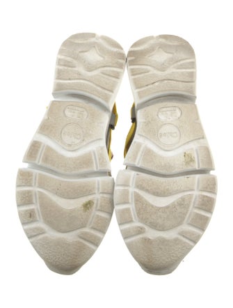 Chloé Mesh Colorblock Pattern Sneakers