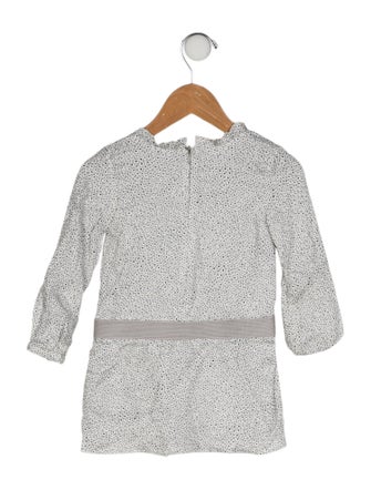 Chloé Printed Long Sleeve Dress