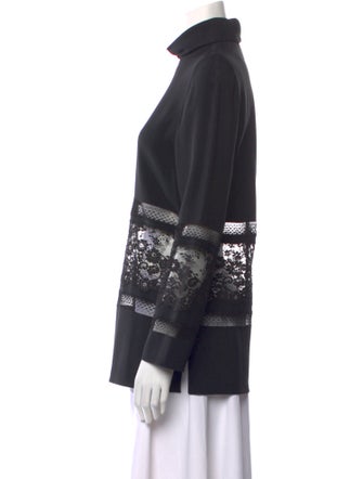 Chloé Mock Neck Long Sleeve Sweatshirt