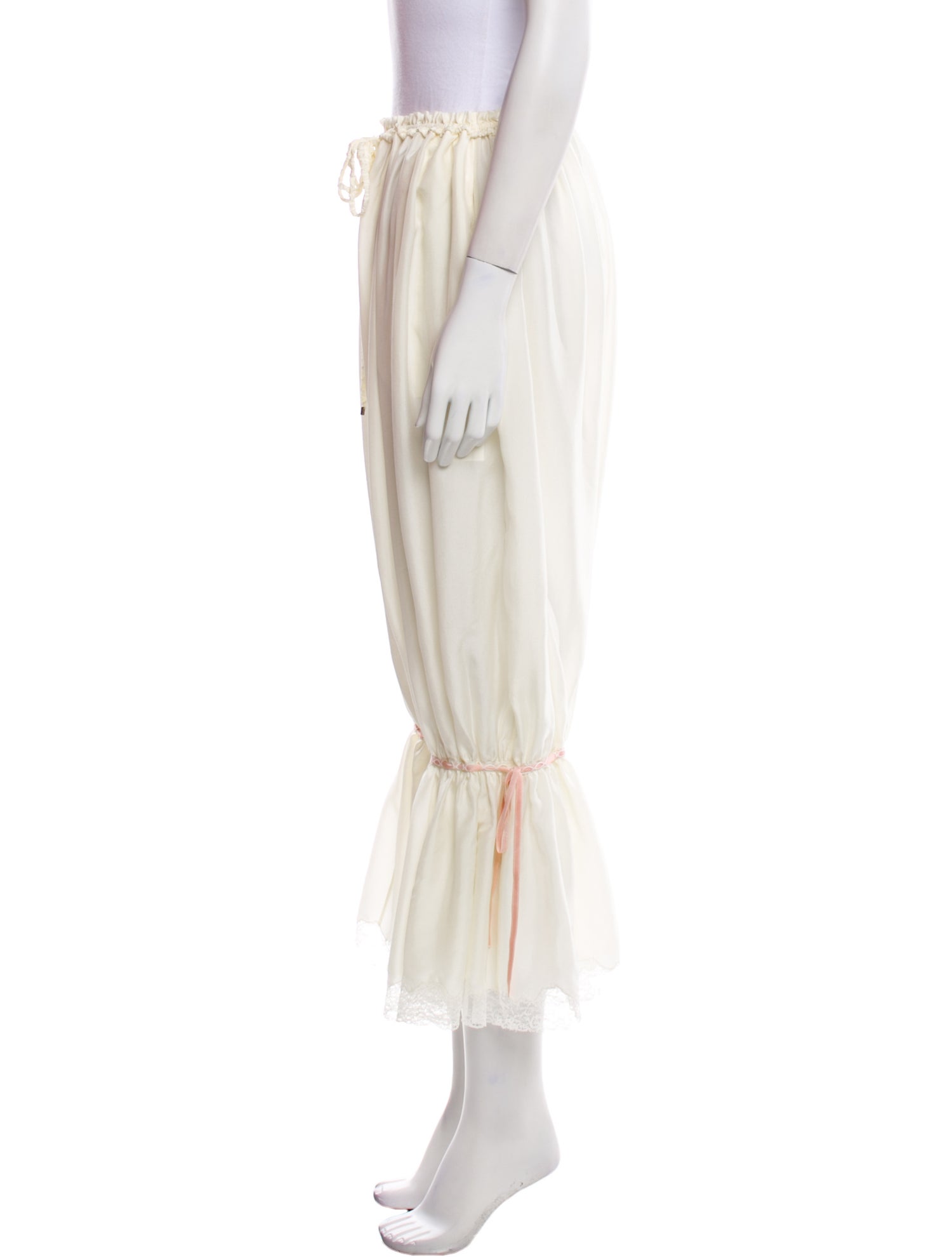 Chloé Silk Wide Leg Pants