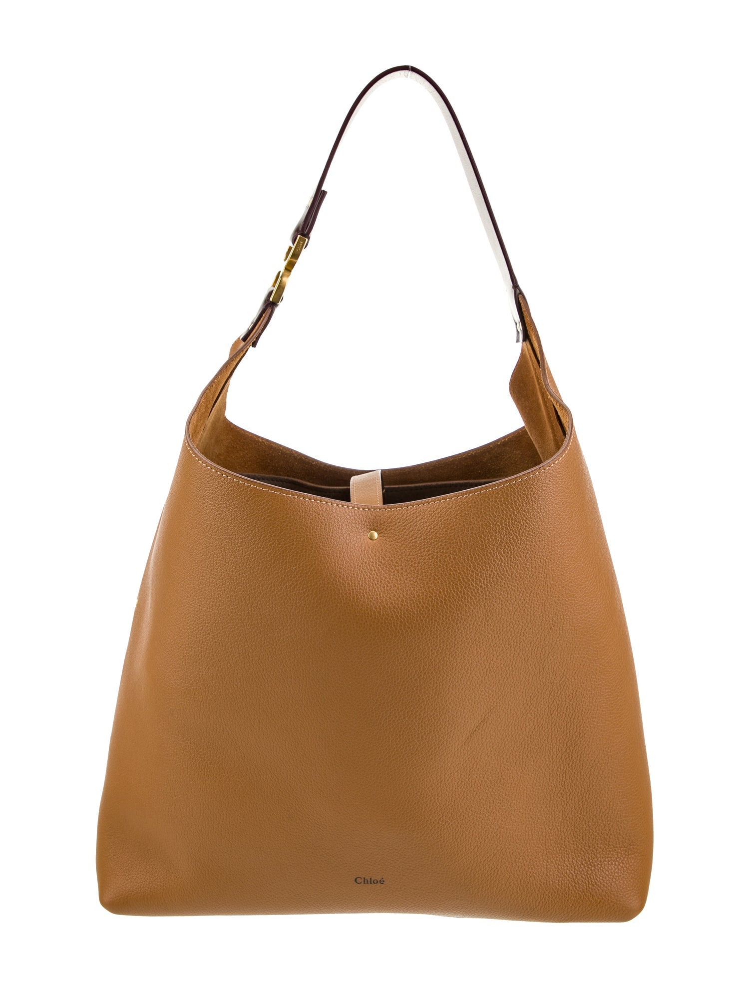 Chloé Leather Marcie Bucket Bag