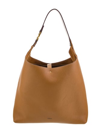 Chloé Leather Marcie Bucket Bag