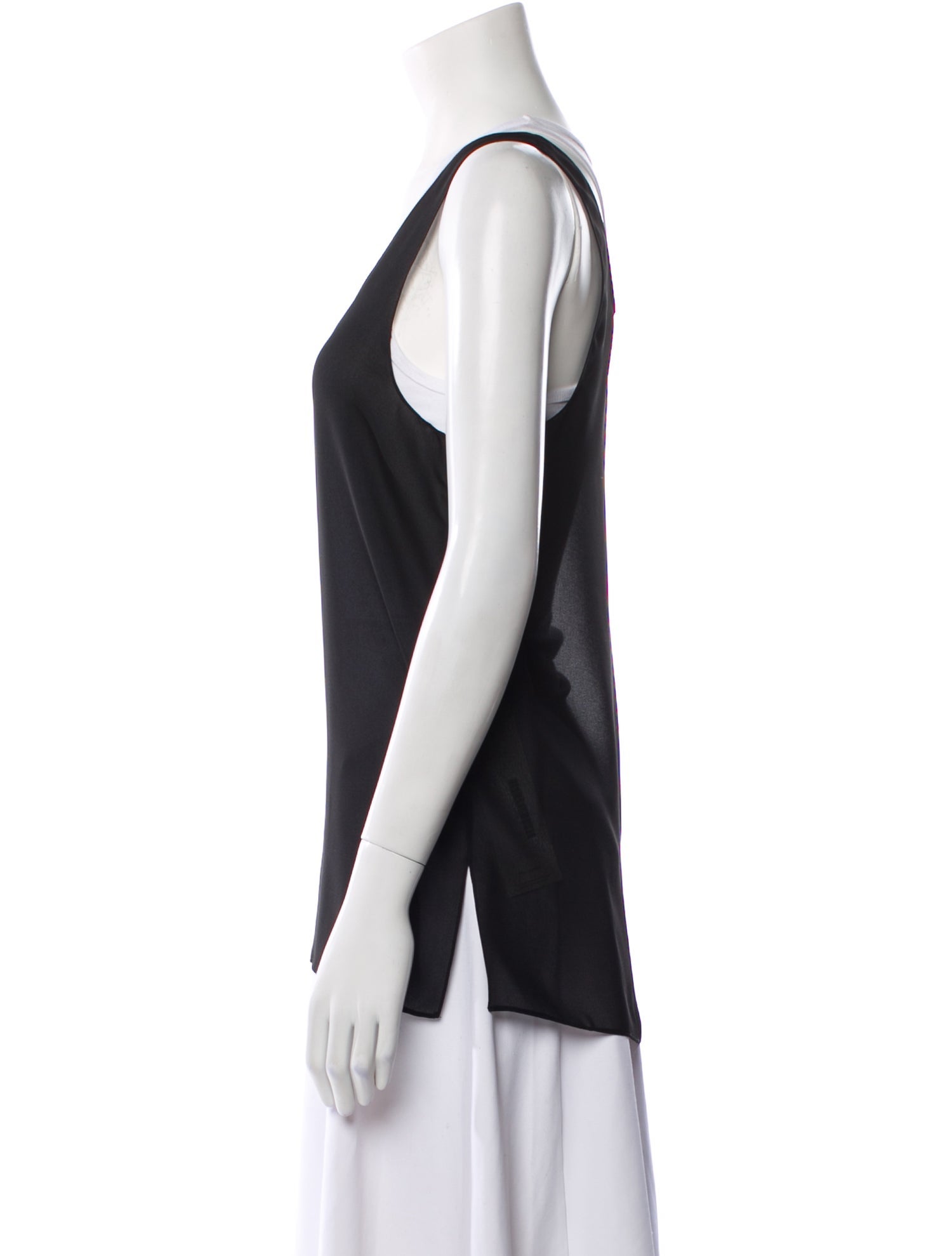 Chloé Scoop Neck Sleeveless Top