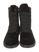 Chloé Velvet Combat Boots