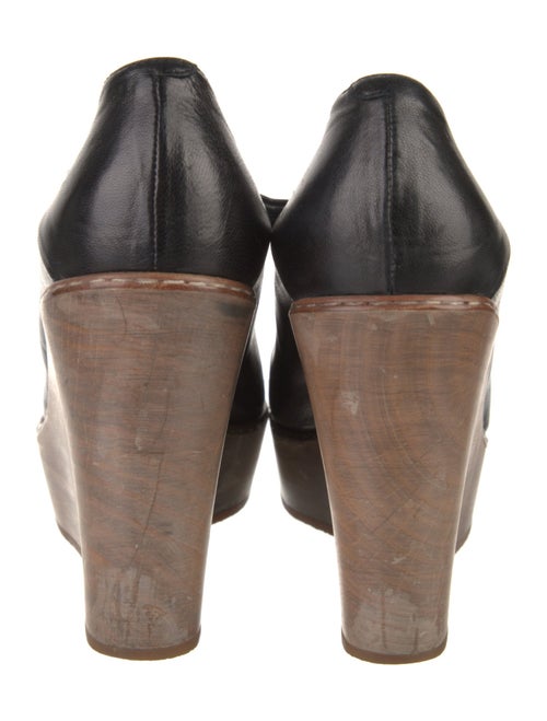 Chloé Leather Colorblock Pattern Pumps