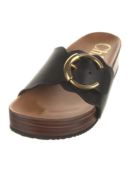 Chloé Leather Slides