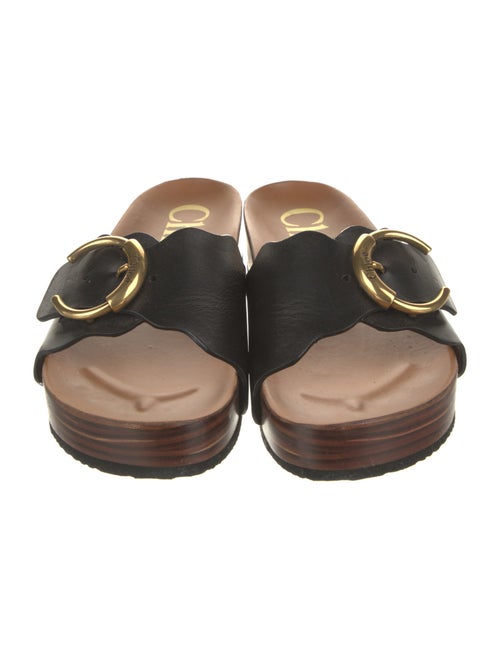 Chloé Leather Slides