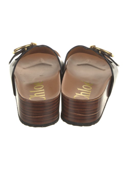 Chloé Leather Slides
