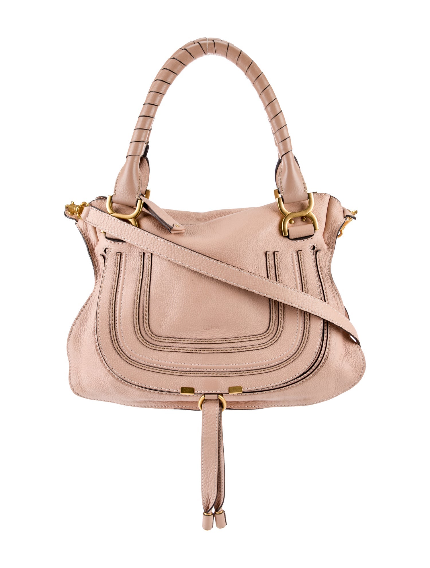 Chloé Leather Marcie Crossbody Medium