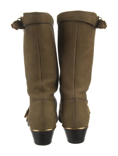 Chloé Suede Moto Boots