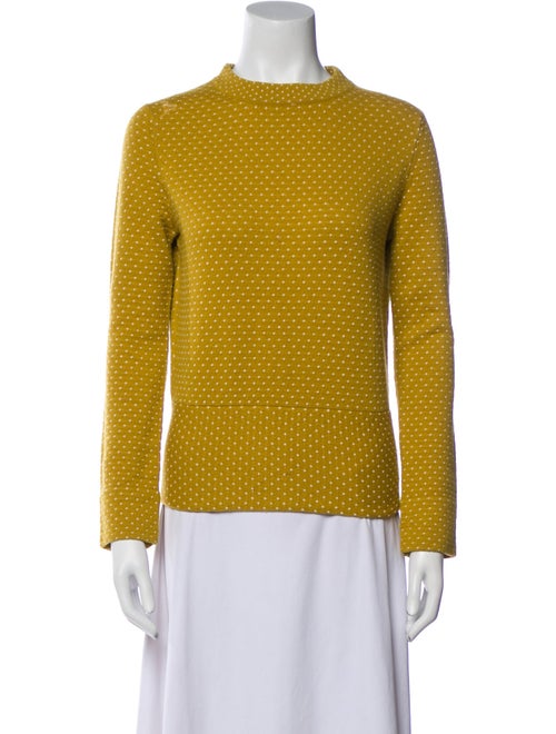 Chloé Wool Mock Neck Sweatshirt