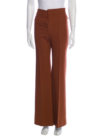 Chloé Virgin Wool Wide Leg Pants