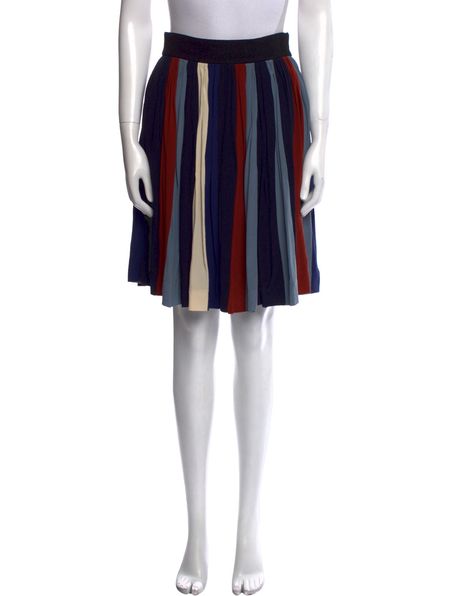 Chloé Silk Knee-Length Skirt