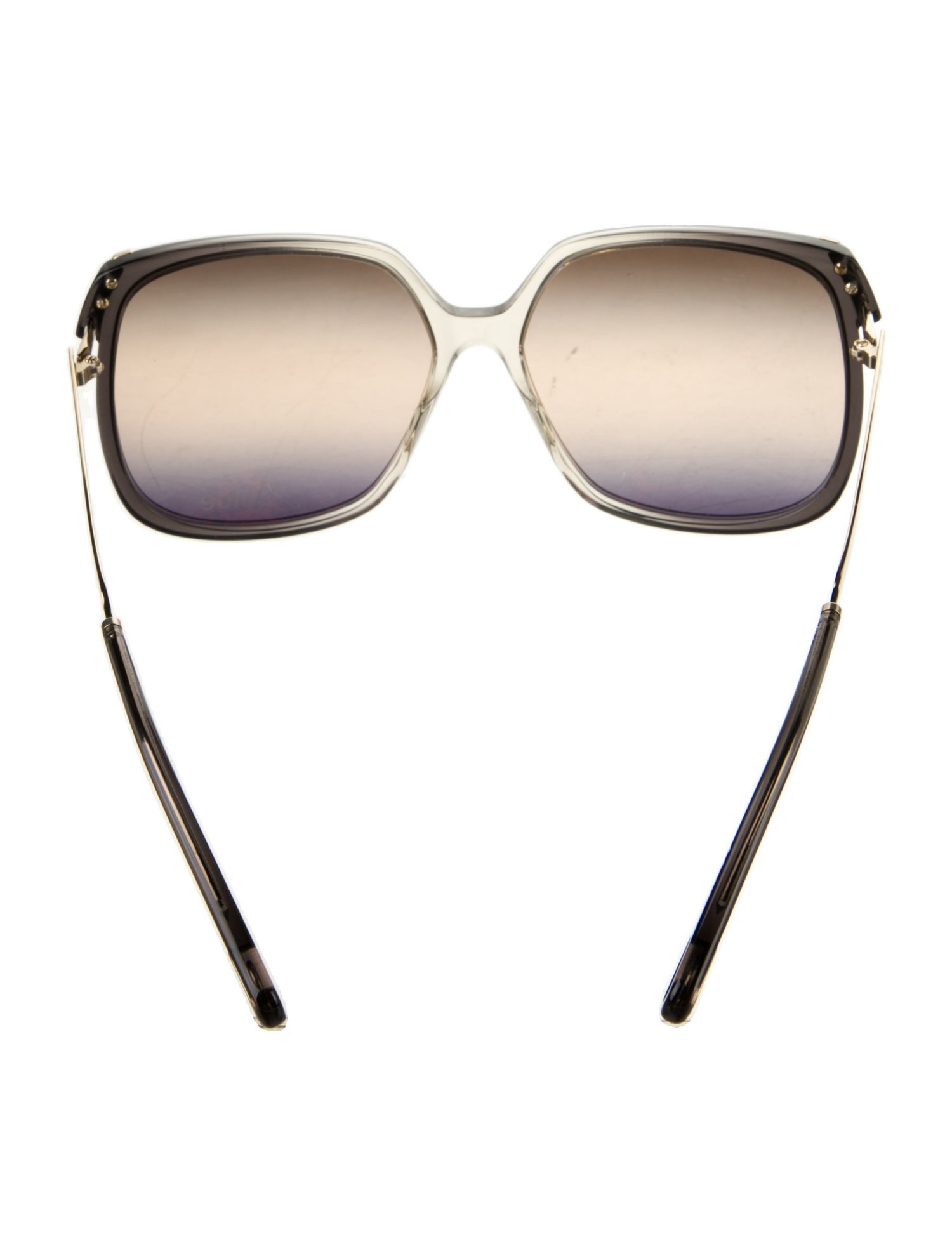 Chloé Oversize Mirrored Sunglasses