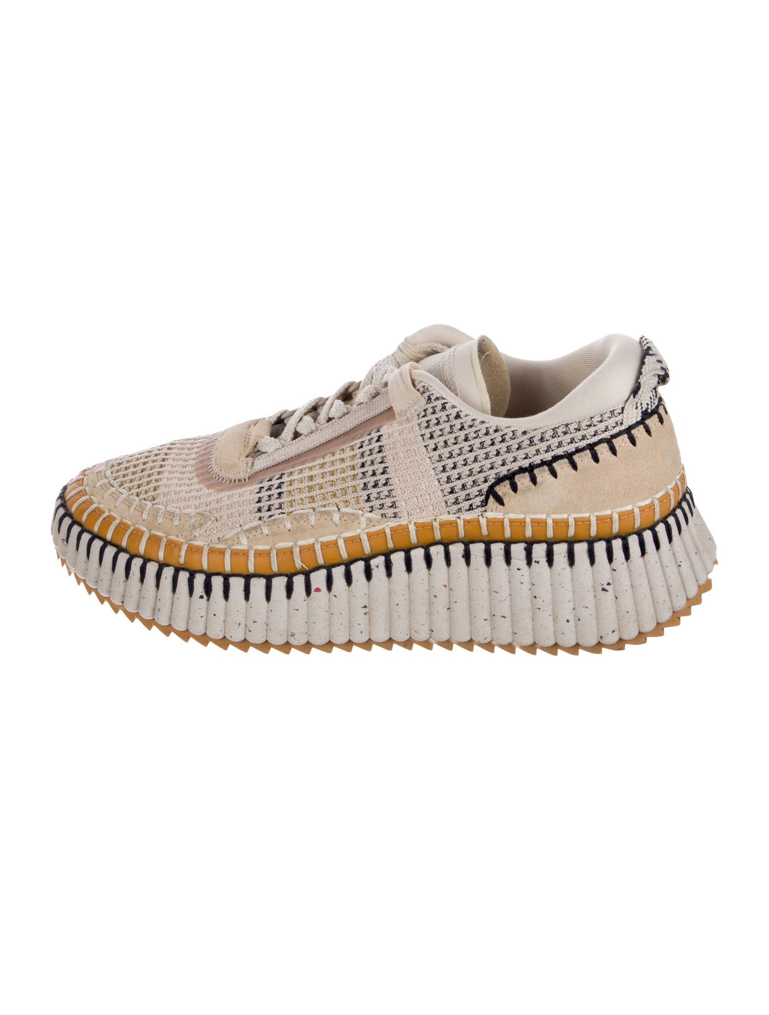 Chloé Patterned Espadrille Sneakers