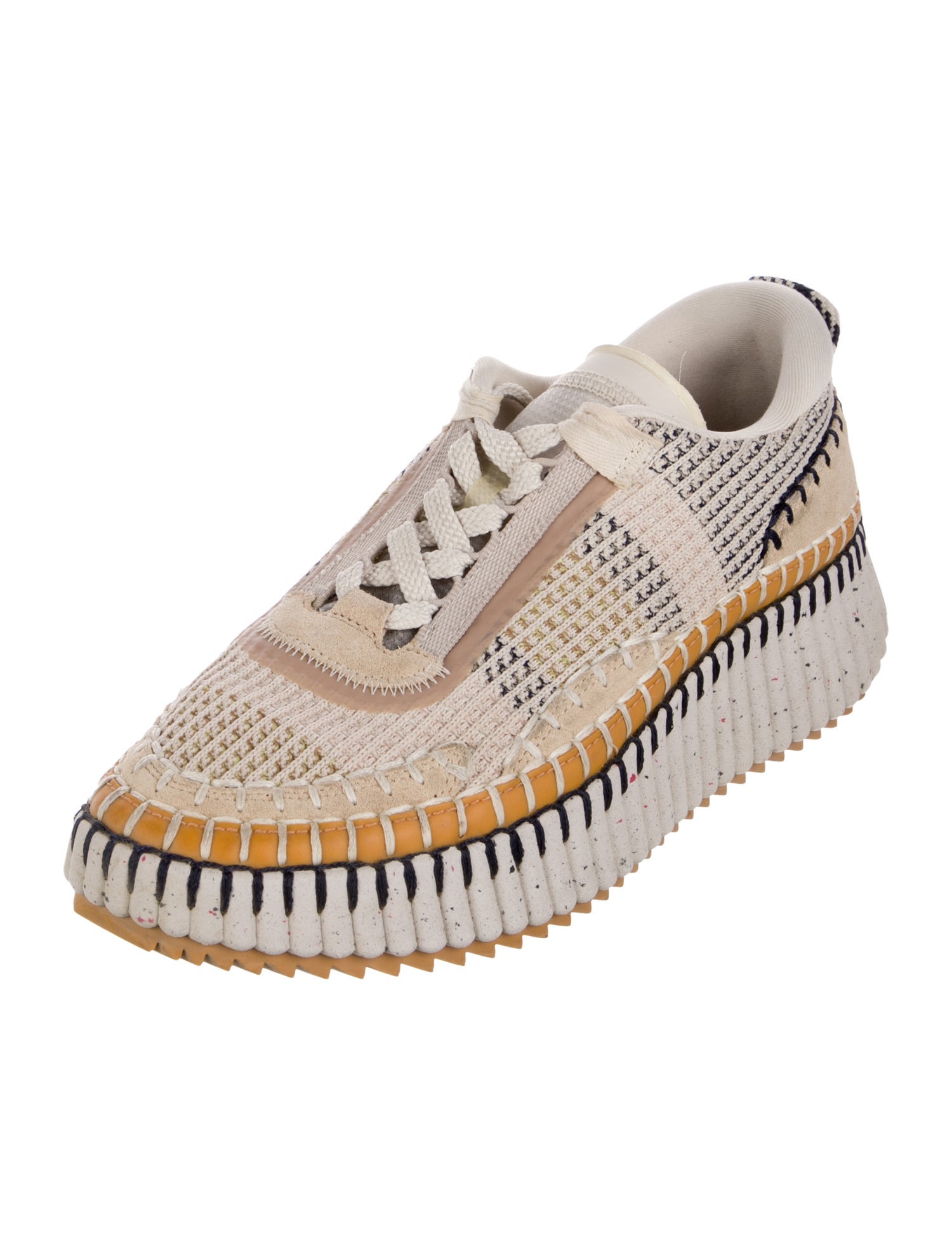 Chloé Patterned Espadrille Sneakers