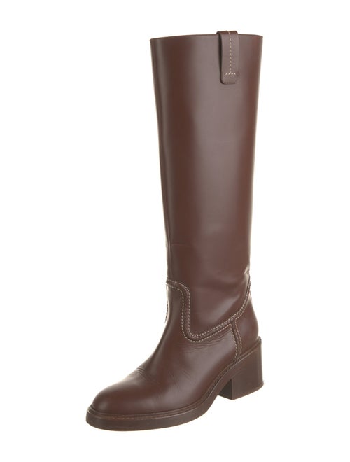 Chloé Leather Riding Boots