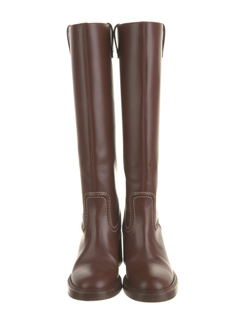 Chloé Leather Riding Boots