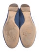 Chloé Suede Scalloped Accent Ballet Flats