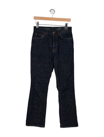 Chloé High-Rise Straight Leg Jeans