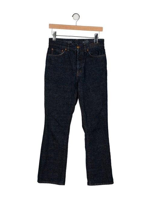 Chloé High-Rise Straight Leg Jeans