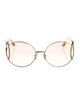 Chloé Oversize Gradient Sunglasses