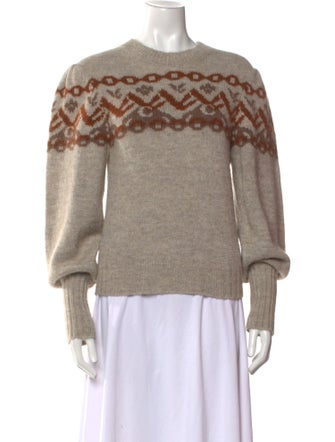 Chloé Alpaca Striped Sweater