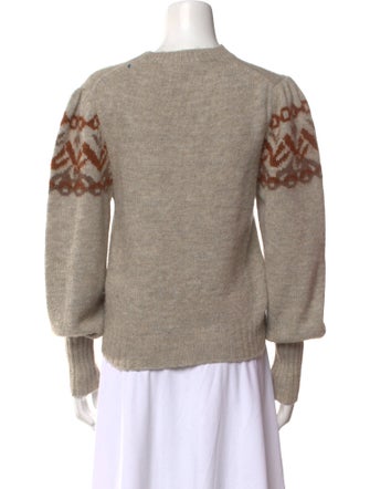 Chloé Alpaca Striped Sweater