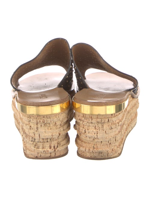 Chloé Leather Studded Accents Sandals