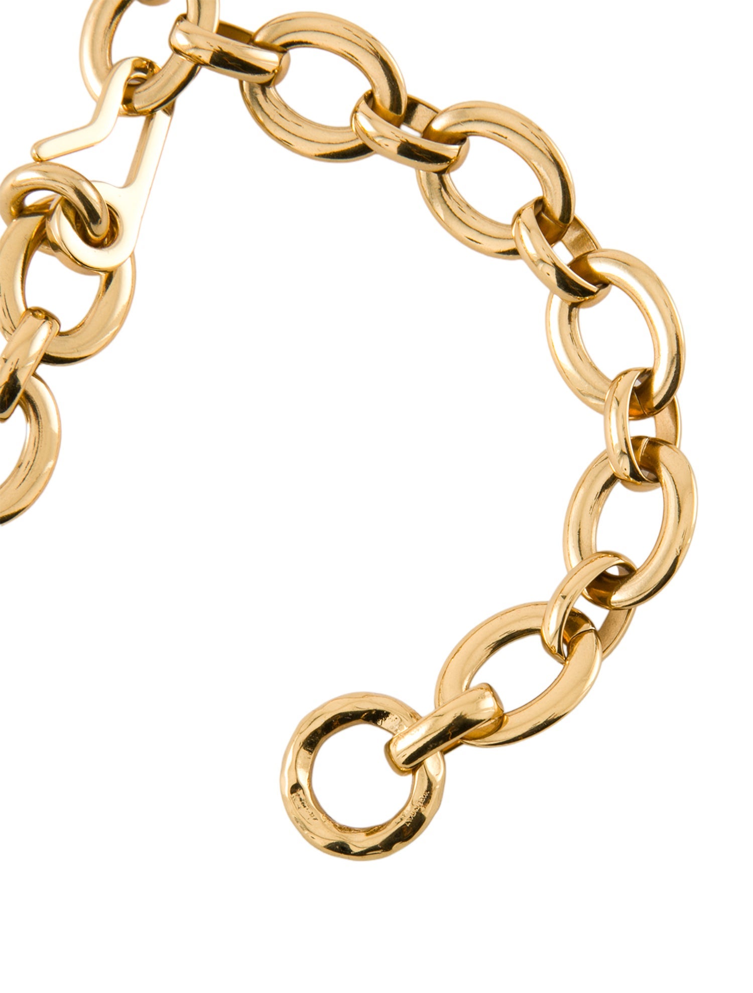 Chloé Wide Metal Waist Belt