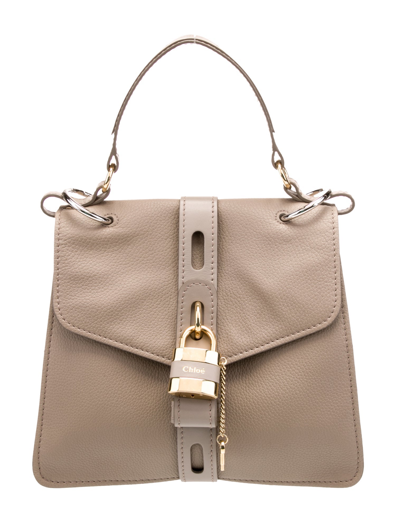 Chloé Leather Top Handle Bag
