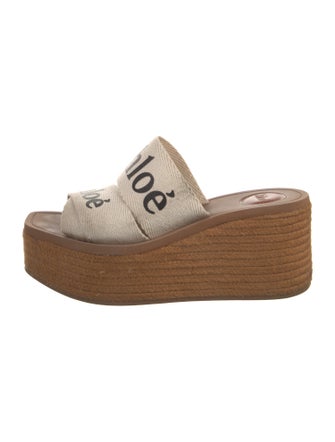 Chloé Canvas Printed Slides