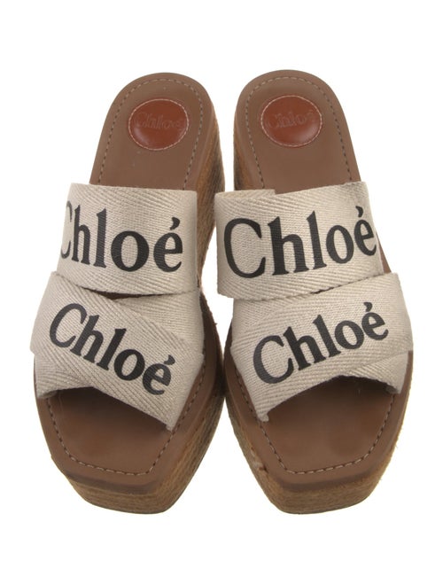 Chloé Canvas Printed Slides