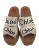 Chloé Canvas Printed Slides