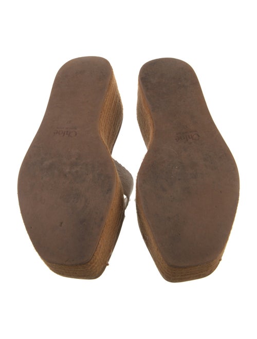 Chloé Canvas Printed Slides