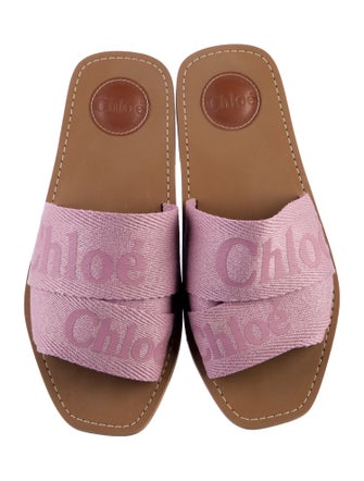 Chloé Canvas Slides