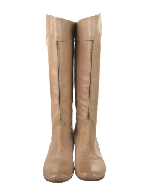 Chloé Leather Riding Boots