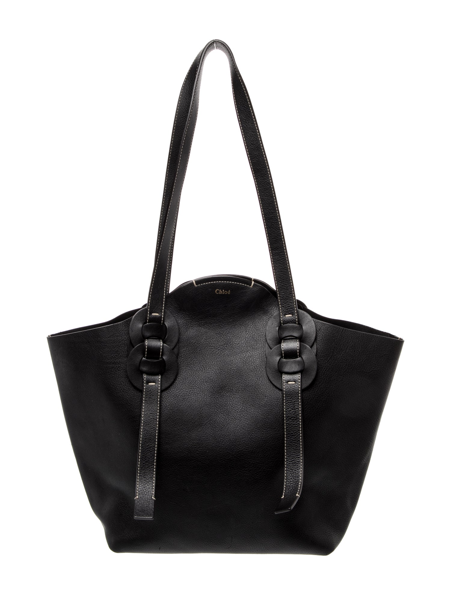 Chloé Leather Darryl Tote Bag