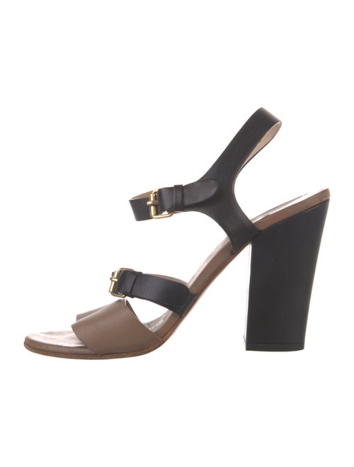 Chloé Leather Slingback Sandals