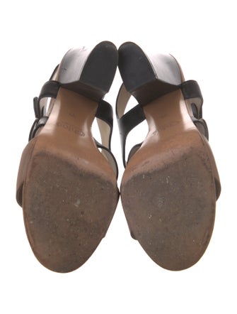 Chloé Leather Slingback Sandals