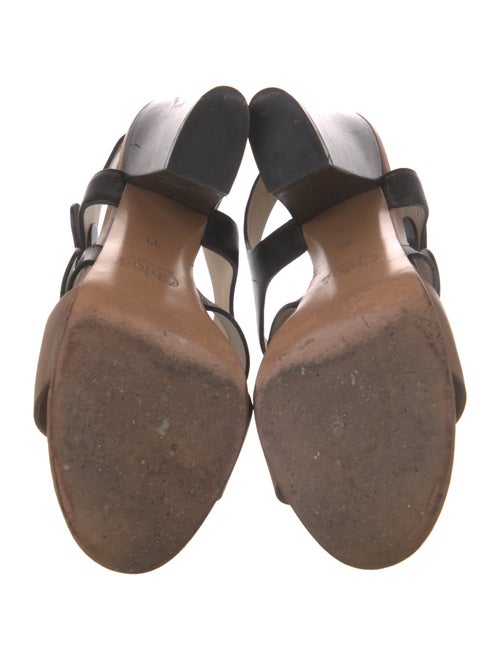Chloé Leather Slingback Sandals