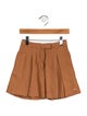Chloé Toddler Girls' Solid Pleated Shorts