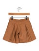Chloé Toddler Girls' Solid Pleated Shorts