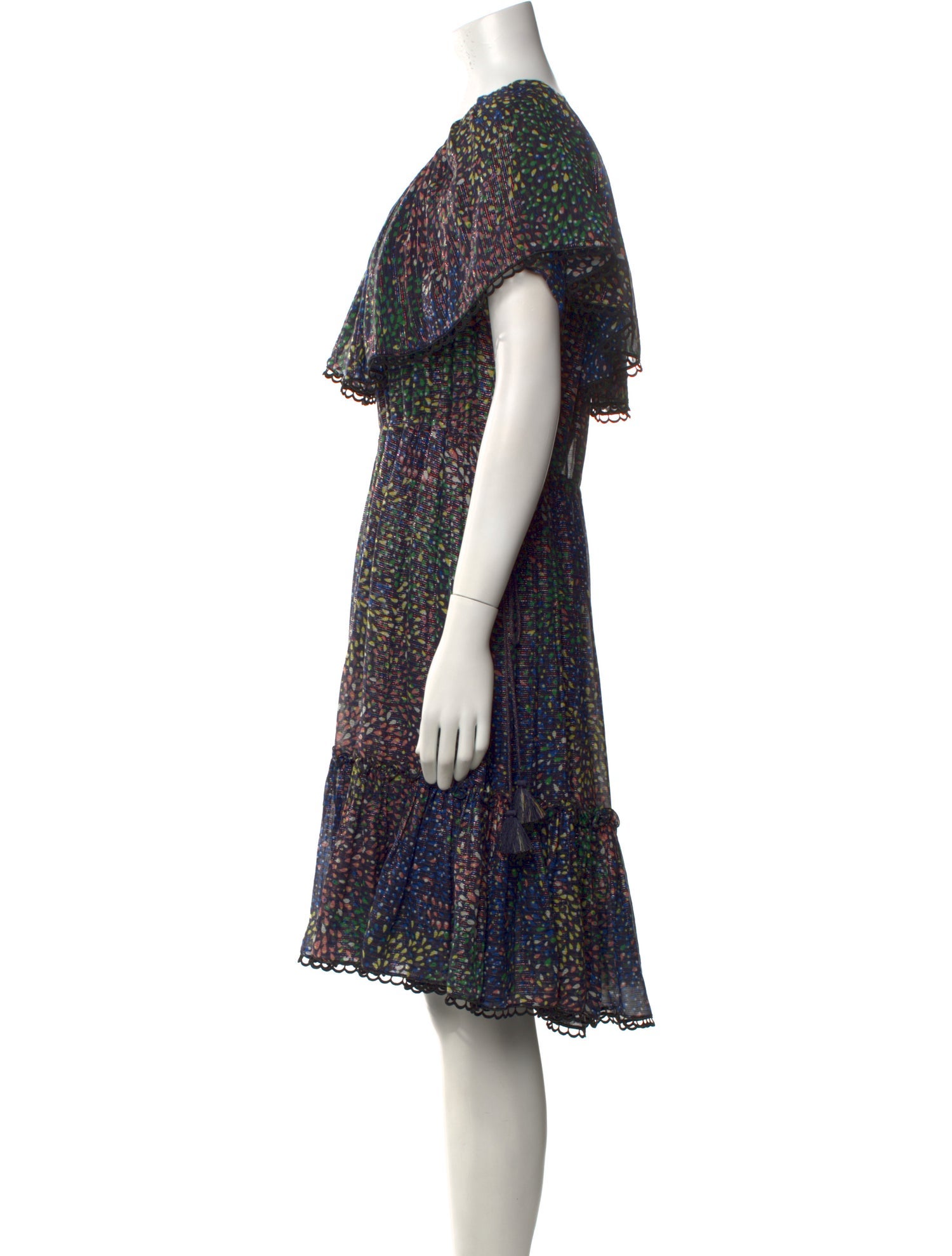 Chloé Printed Knee-Length Dress w/ Tags