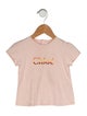 Chloé Toddler Girls' Graphic Printed Short Sleeve Top