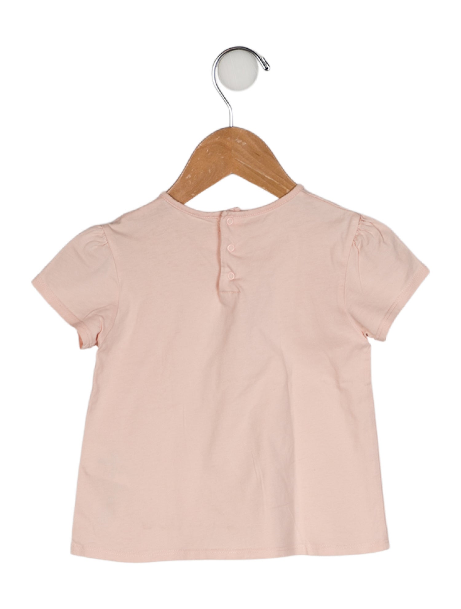 Chloé Toddler Girls' Graphic Printed Short Sleeve Top