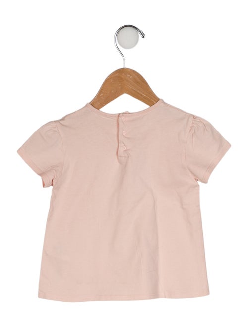 Chloé Toddler Girls' Graphic Printed Short Sleeve Top